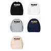 Wassup Trendy Brand Autumn and Winter 2024 New American High Street Retro Round Neck Sweatshirt for Men with Fleece Pullover Top