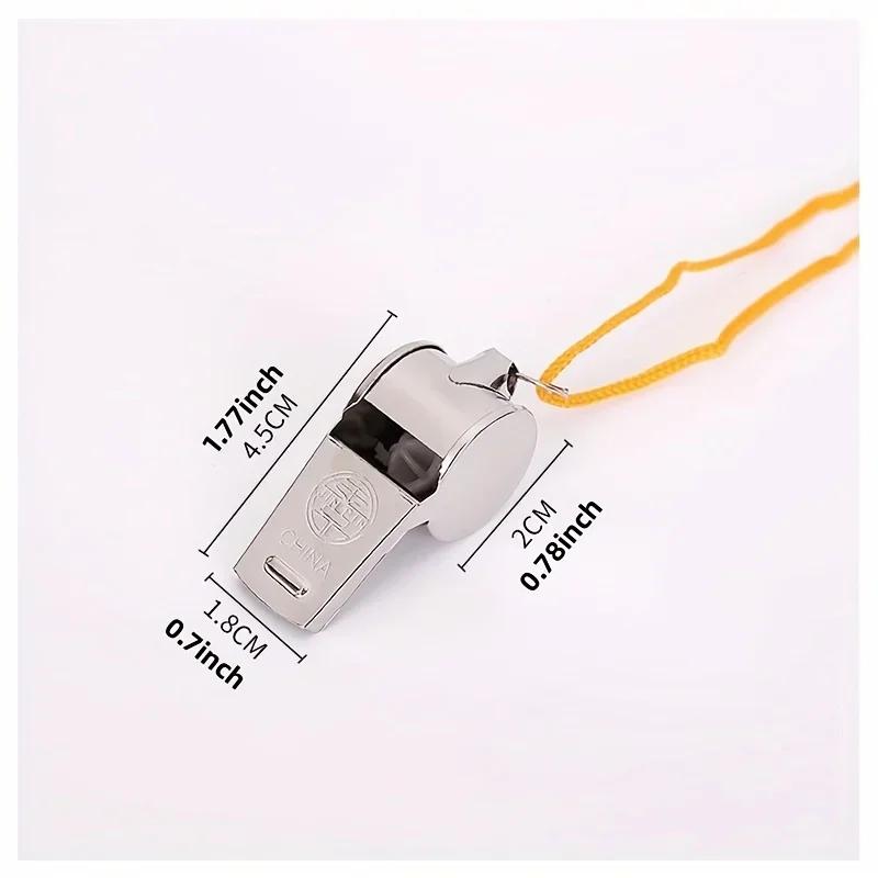 2pcs Metal Referee Whistle