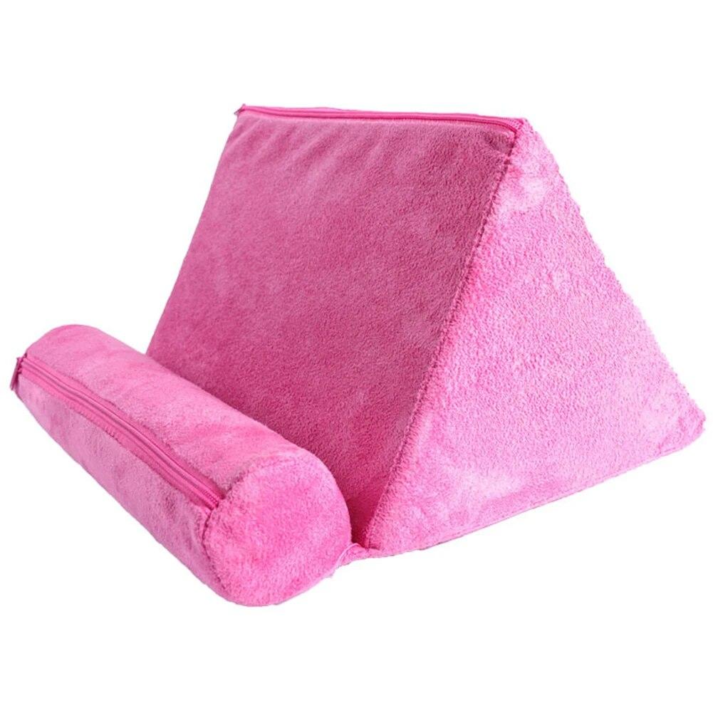 Tablet Holder Cushion Sponge Rest Portable Office Foldable Book Reading Home Car Mobilephone Support Pillow Stand