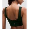 Lululemon Align  V Neck BrA  Light Support  A B Cup rAinforest Green