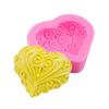 Heart Fondant Biscuit Cookie Mold Home Washable Sugarft Chocolate Silicone Mould Baking Tool Kitchen Gadget Accessory