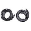 2PCS Barbell Clamps Magnetic Quick Release Weight Bar Plate Locks Collar Clips for 50mm Barbell Workout Weightlifting