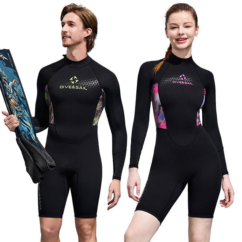 1,5mm Neopren Ganzkörper-Neoprenanzug Herren Damen Wärme Schutz Schnorcheln Surfen Schwimmen Tauchen