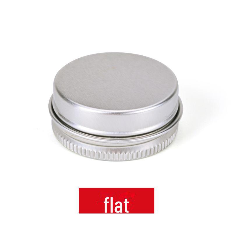 Scatola in Alluminio per Crema Cosmetica da 15g, 40x18mm, 15ml - Ideale per Balsamo Labbra e Crema Mani