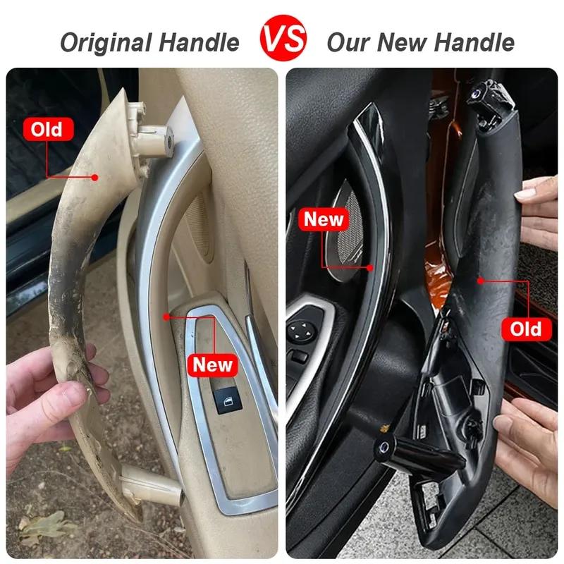 Inner Doors Handle Pull Trim Cover Car Accessories 51417279311 For BMW 3 Series 2014-2018 F30 316d 318d 320d F31 320i 325d