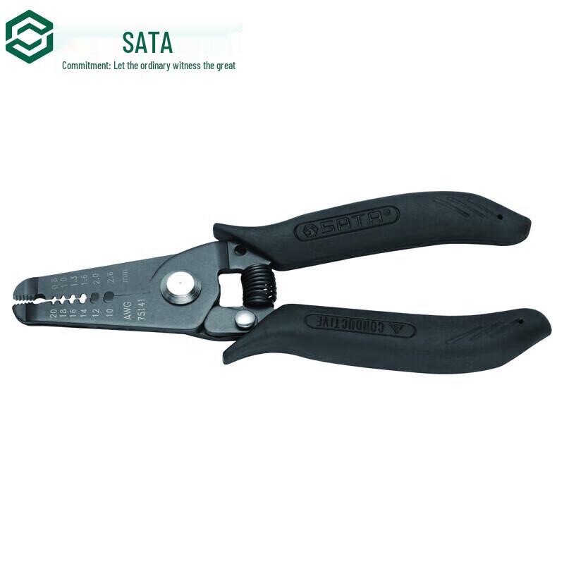 SATA Anti-Static Handle Wire Stripper Pliers