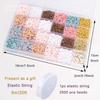 New Diy Children'S Friendship Bracelet Necklace Multi-Color Clay Bead Spacer Accessory Set