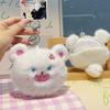 Cat Jinnew Explosive Cartoon Plush Wallet Keychain Pendant Keyring With