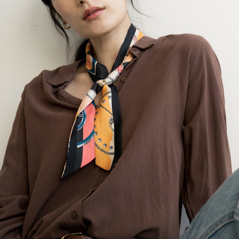 Saint Luxure Twilly Scarf Pico SL20SSTPC