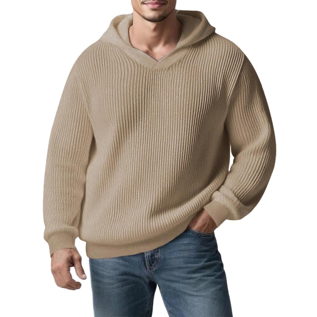 Men's  Leisure  Hooded Hood  Knitting  Sweater