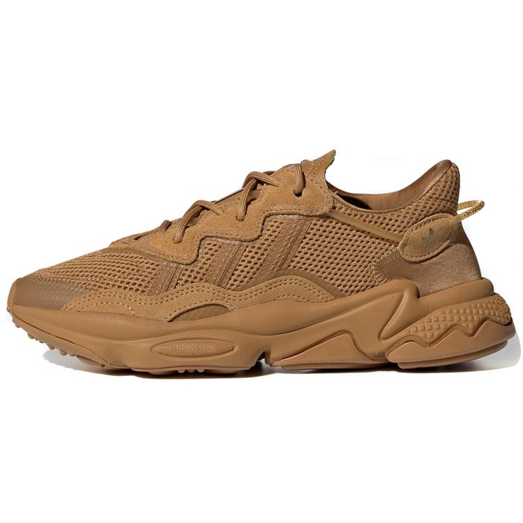 Adidas Originals Ozweego Fabric Two-Layer Cowhide TPU Sports Comfort Shock Absorption Wear-Resistant Low-Top Lifestyle Casual Shoes GW8607