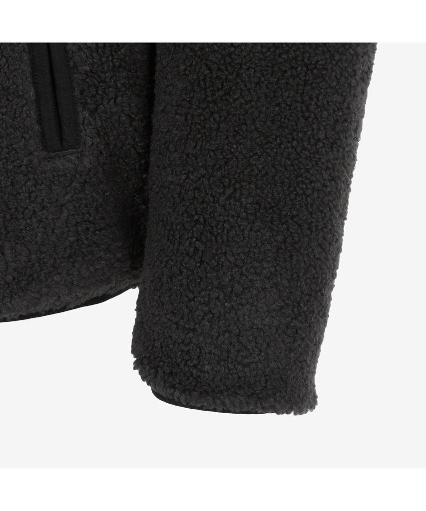 The North Face Nj4Fr57A Teddy Fleece Cardigan Charcoal