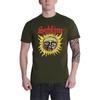 Sublime T Shirt Yellow Sun Band Logo New Green