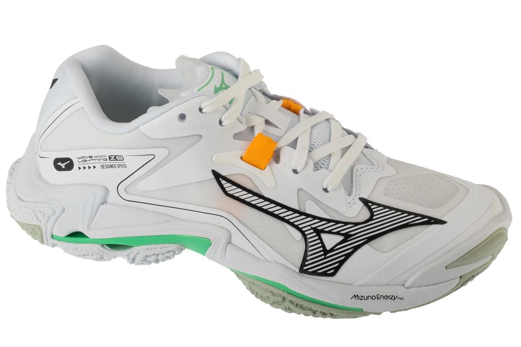 Mizuno Wave Lightning Z8, Unisex White Volleyball Shoes