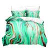 3D Printed Art Marbling Bedding Set Down Quilt Cover With Pillowcase Double Complete Queen King Bedding