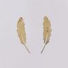 Alma Fern Handmade Brass Earrings