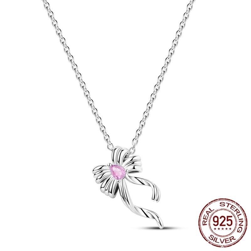 MULA Hote Heart Pendant Necklace 925 Silver Snake Neck Necklace Original Bracelet DIY Jewelry Fashion Luxury Women