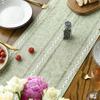 Hollow Design Party Table Linen Long Table Cloth Table Decoration Dining Table Cover  Shelf Cabinet