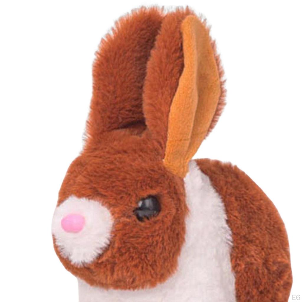 Electric Toy, Plush Electronic Interactive Bunny Simulation Bouncing Jumping