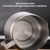 Premium Nonrust Steel Cooking Oil Strainer With Removable Filter Basket Large 1.5/2L Capacity Kitchen Tool
