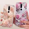 Clear Casing For Oppo F11Pro CPH1969 CPH2209 CPH1987 Phone Case For Oppo F11 Pro Cover Fashion Butterfly Funny Cute Painted