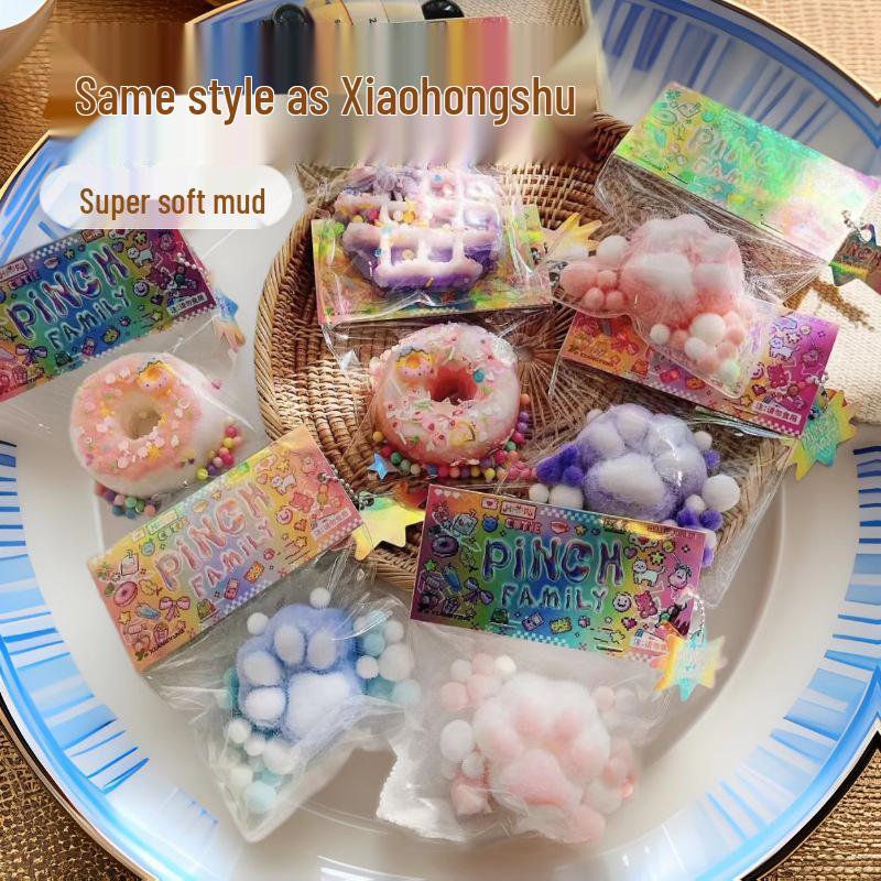 Sweet Donut Waffle Stress Relief Squeeze Toy - Internet Celebrity Hot Seller