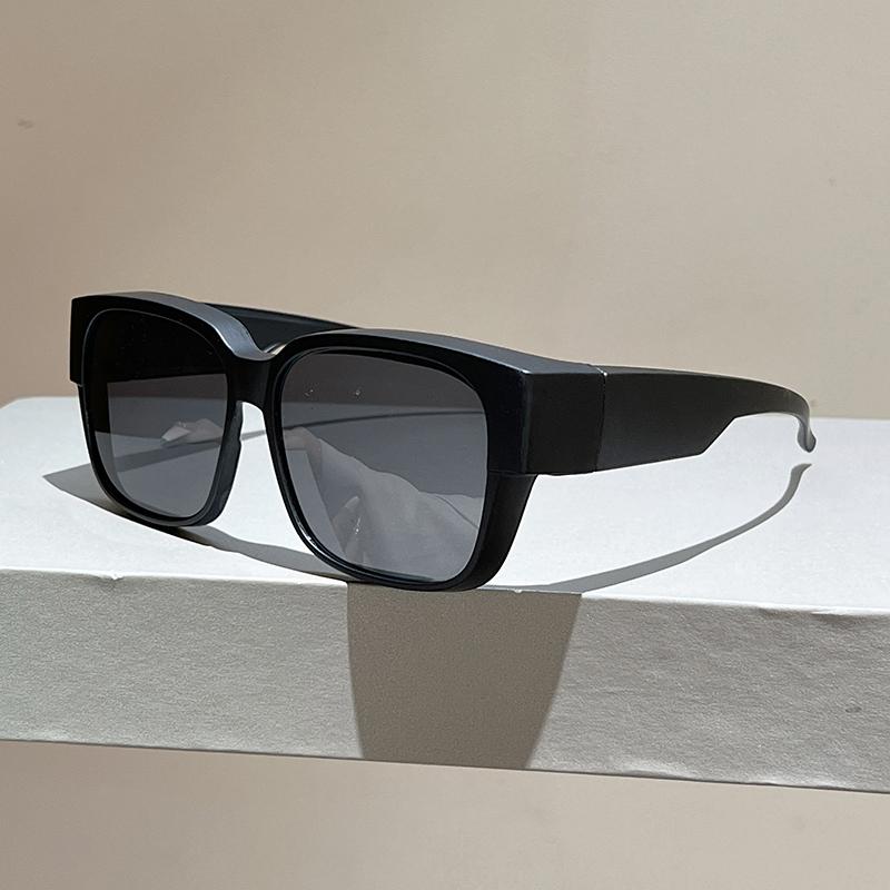 KAMMPT Oversize Square Sunglasses Men Fashion Vintage Korean Style Outdoor Shades Women Trendy Luxury Brand Design Sun Glasses