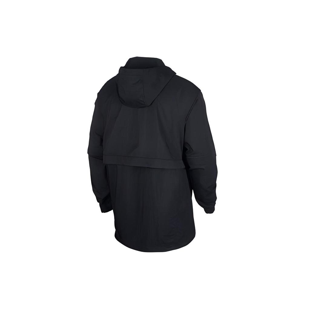 Nike Logo Print Sport Hooded Jacket With Large Pockets Men Outerwear Black CT2197-010