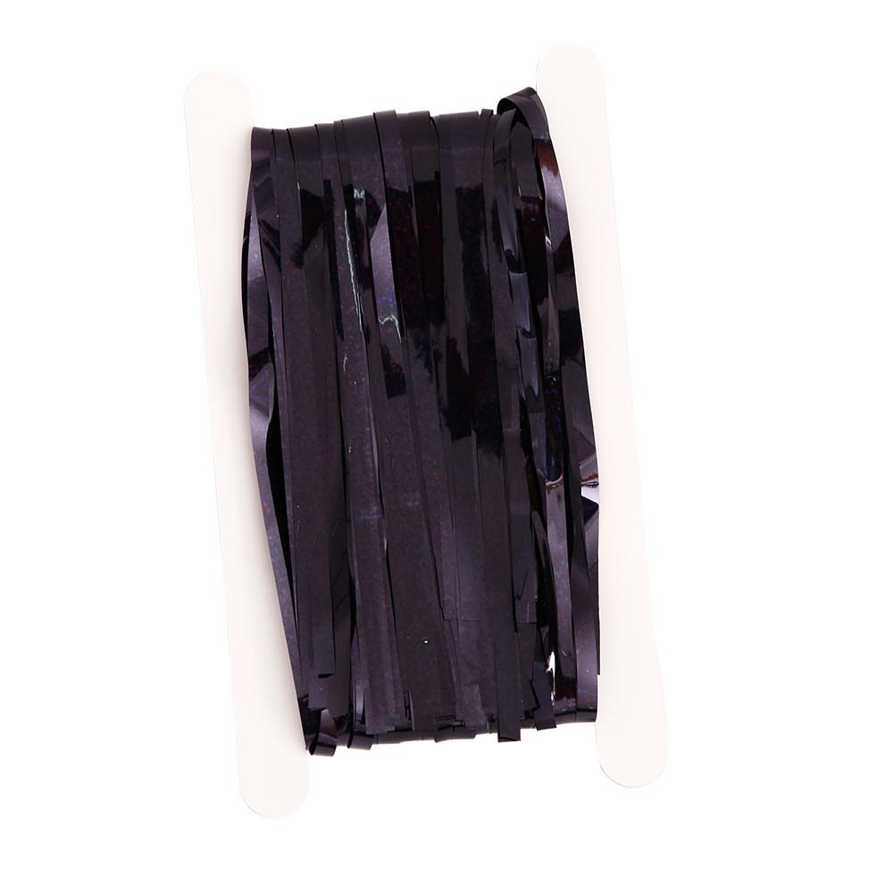Trendy Laser Black Raindrop Curtain For Celebratory Events And Backgrounds Stylish