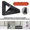 2PCS Car Side Door Edge Guards, Carbon Fiber Anti-Collision Vehicle Door Corner Protector, Self-Adhesive Auto Front Door Corner Scratch Sticker Film,