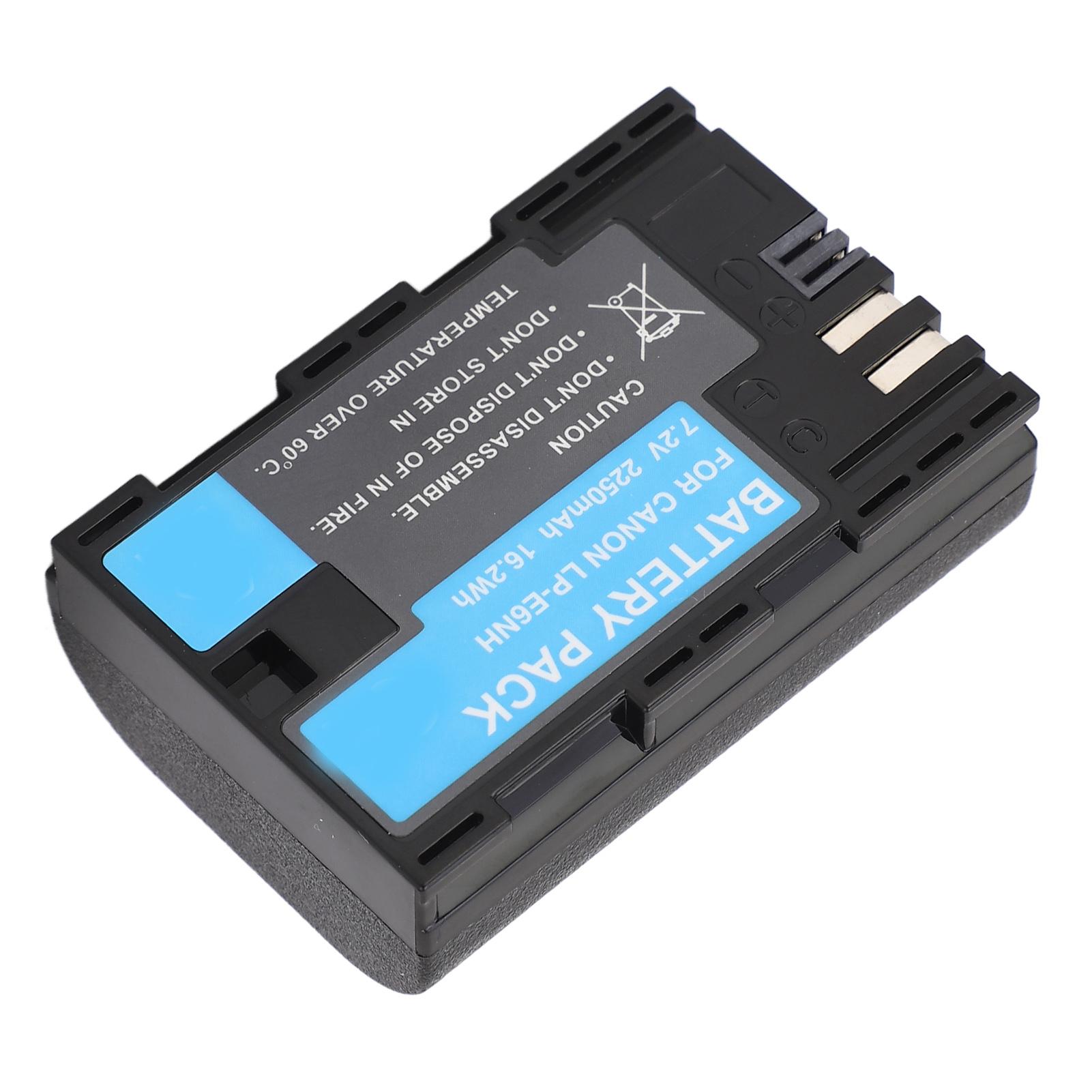 

Аккумулятор для камеры LP E6NH 2250 мАч для R5 R6 90D 60D 70D 80D 5D II 5D III 5D IV