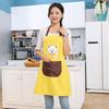 Striped Apron Sleeveless Waterproof Design Oxford Cloth Enthusiasts Cooking