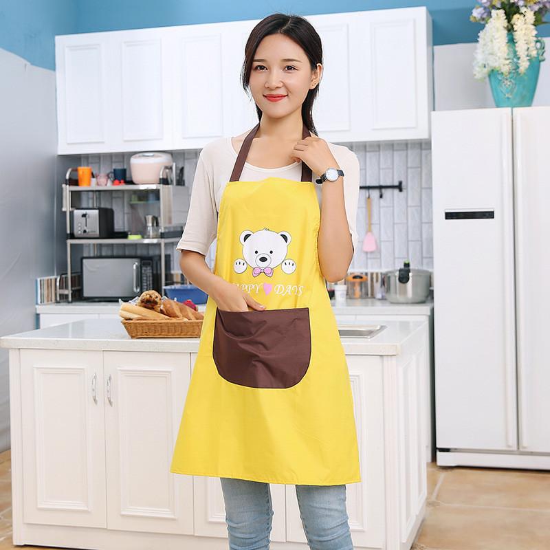Striped Apron Sleeveless Waterproof Design Oxford Cloth Enthusiasts Cooking