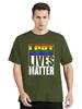 Jesus A Man Fashion Tshirt Pride Flag Lesbian Bi Trans Queer Cool Gift T-shirt Women Male Kindness Peace Equality Love Tees Tops