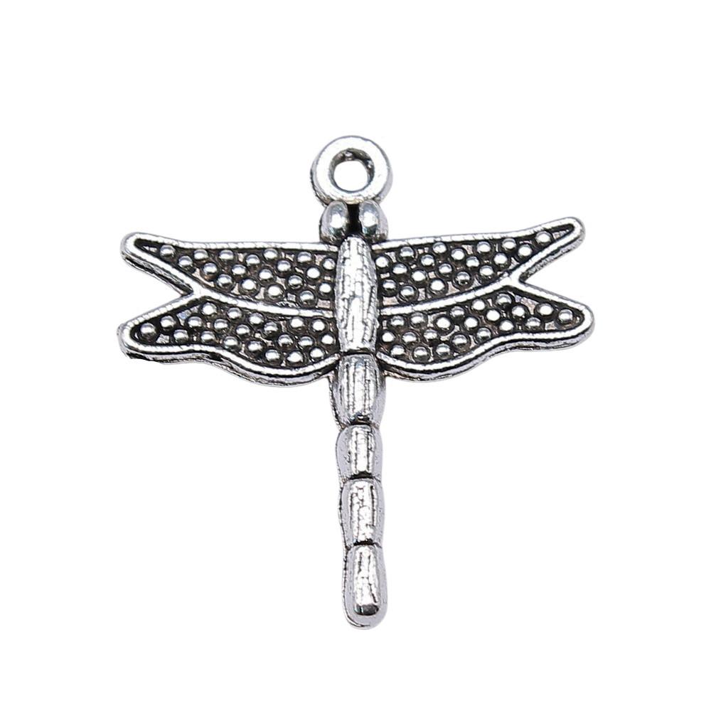 Dragonfly Charms Vintage Alloy Pendants For Insect Themed Handmade Jewelry Supplies