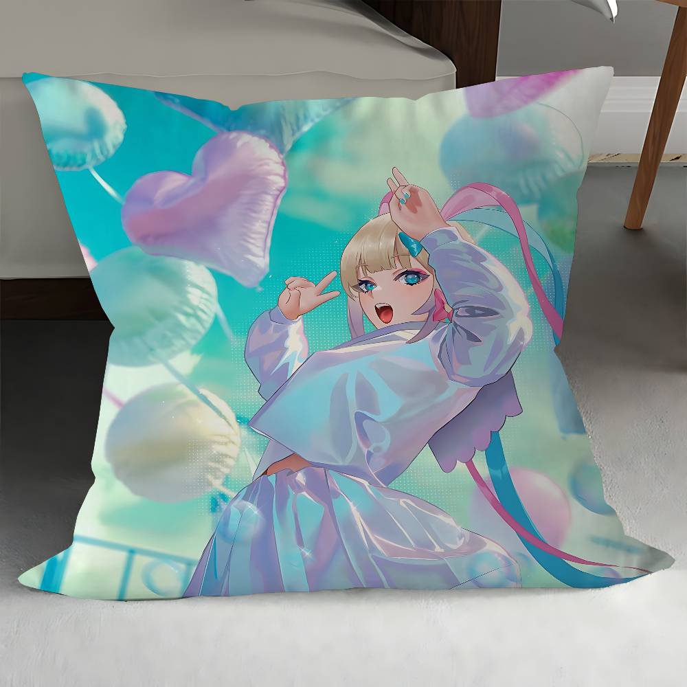 Needy Girl Overdose Game 45*45cm Cushion Cover Pillow Cover Decor Pillowcase Home Pillowcase For Couch Pillow