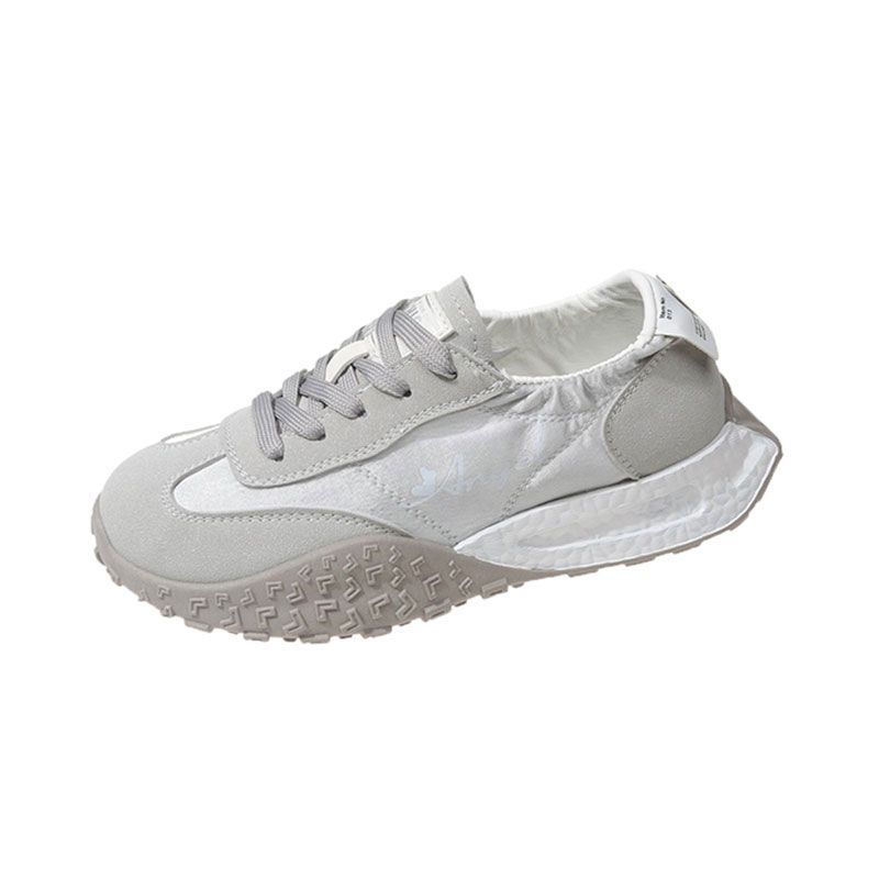 High-end Lightweight Soft-soled German Training Forrest Gump Shoes Children's Summer Thin Breathable Canvas Sports and Leisure Little White Board Shoe