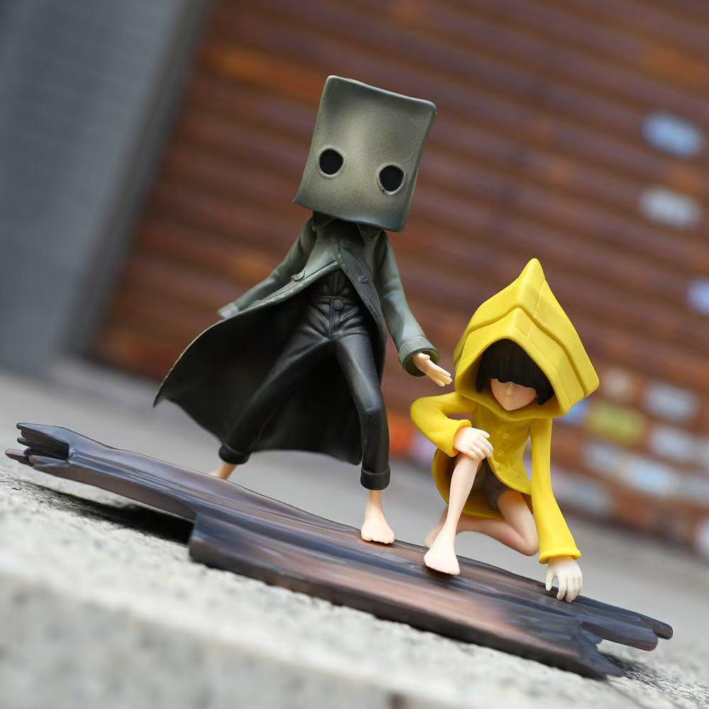 15cm Nomes Figürü Little Nightmares Mini Figür Koleksiyonu Six Maya Yamaoka PVC Aksiyon Figürü Koleksiyonluk Model Bebek Hediye