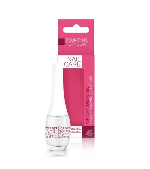 Nail Polish - BETER - Plumping Top Coat - 11Ml - Glossy Finish - Plumping Effect