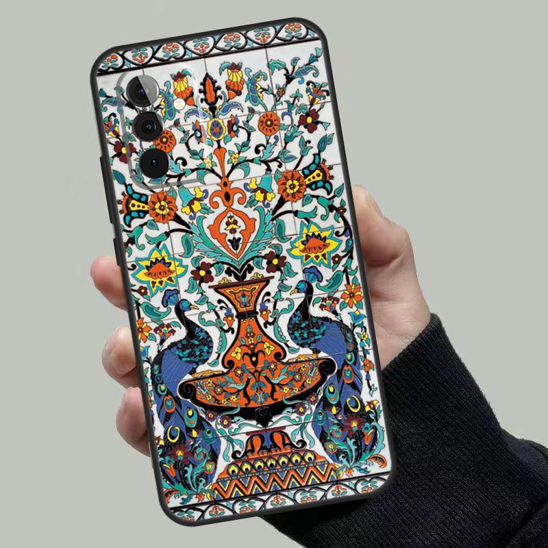 

Ancient Floral Tiles Case For Samsung Galaxy A54 A34 A14 A36 A56 A06 A13 A53 A32 A12 A22 A52 A35 A17 A16 A55 A15 Samsung A32 4G