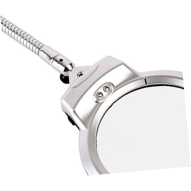 Clip-on Magnifying Lamp LED Reading Light Study Light for Reading Sewing Knitting