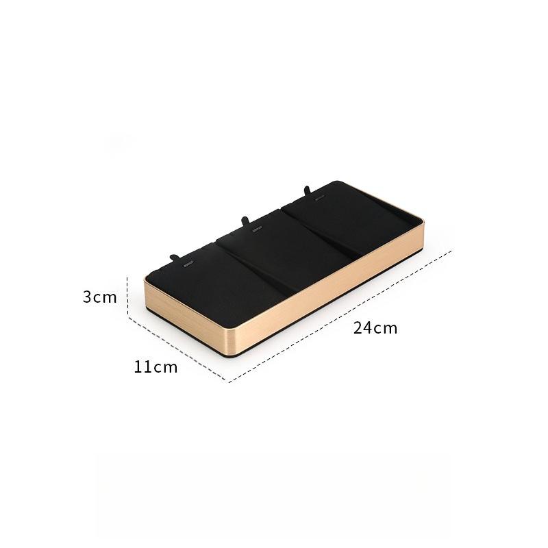 

Watch Jewelry Display Pallet Large Capacity Showcase Tray Jeweler Necklace Storage Salver Watches Trinket Organizer Pallet