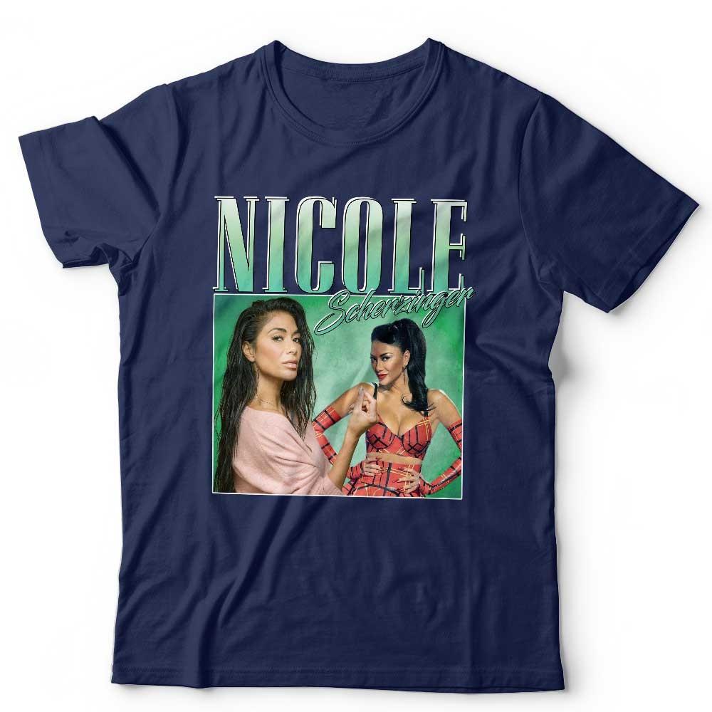 Nicole Scherzinger TShirt Vintage Style Pop Star Tee Music Fan Unisex Kids S