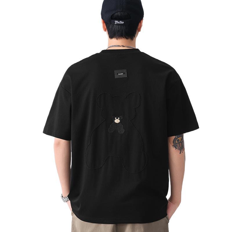 New Summer Men's Round Neck Short T-shirt Short Sleeve Thin Casual Youth Half-sleeved Shirt