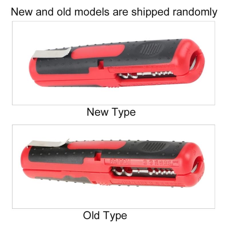 Multifunctional Coaxial Cable Wire Pen Electrical Wire Stripper Handheld Pliers RG59 RG6 Coaxial Cable Tool