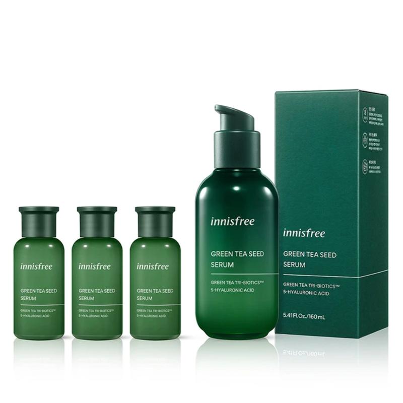 Набор Innisfree Сыворотка с семенами зеленого чая 160 мл + 90 мл