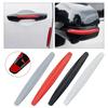 4pcs Car Bumper Protector Strip Guard Corner Protection Strips Scratch Protector Crash Anti Collision Auto Accessories Interior Mirrors 6