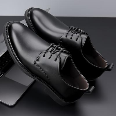 Fashion Fashion Wedding Dress Shoe Men's Formal Shoes Comfortable Platform Leather Oxford Shoes New Elegant Male Office Derby Footwear