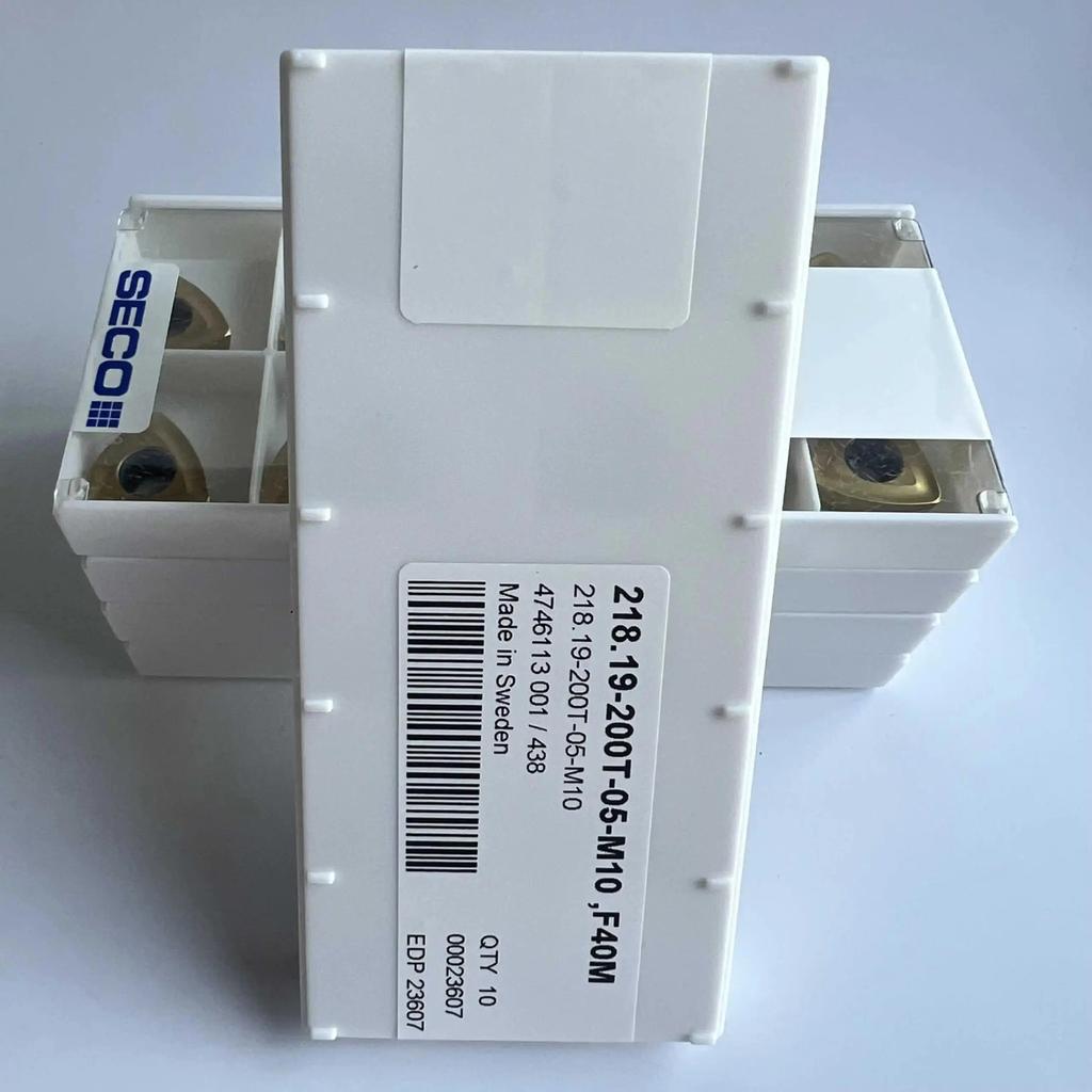 SECO / 218.19-200T-05-M10,F40M /Original genuine CNC alloy blade 10 PCS