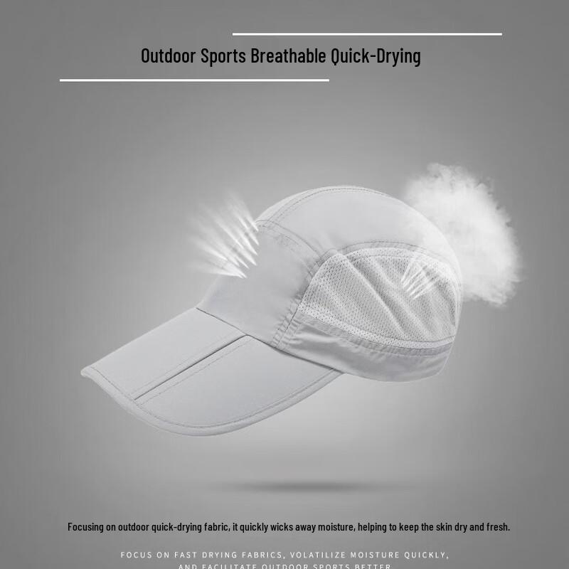 Outdoor Foldable Quick-Dry Sun Protection Baseball Cap